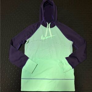 Purple and Mint Green Hoodie